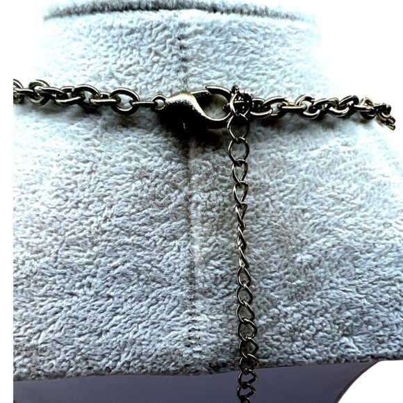 Vintage-Inspired Long Gold & Black Beaded Necklace.  C12 - Picture 9 of 10